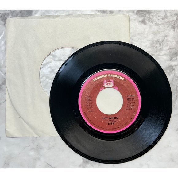 Isis Icy Winds 45 Funk Soul 1975 Buddah Records 511 - Picture 5 of 6